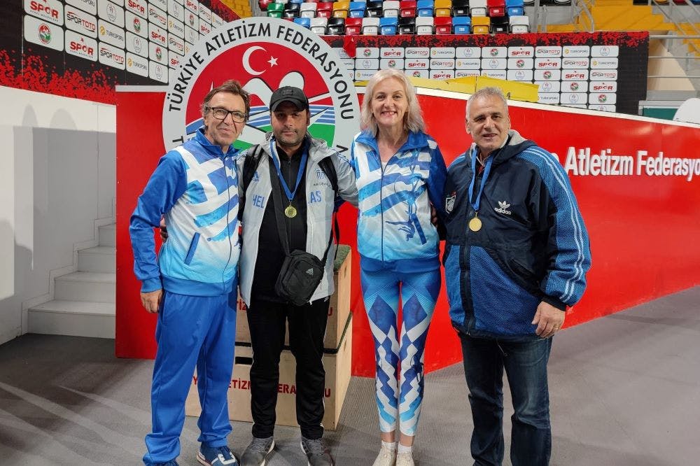 Εξαιρετική παρουσία της Ελλάδας στο Βαλκανικό πρωτάθλημα κλειστού στίβου βετεράνων (pics) runbeat.gr